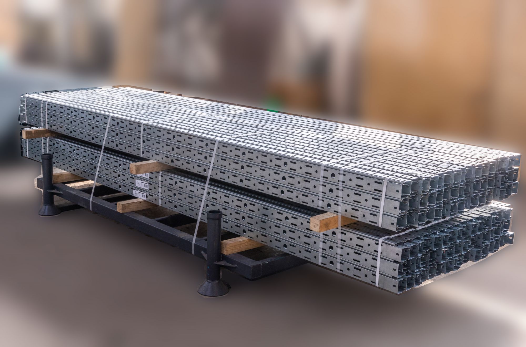 自动码垛打包桥架